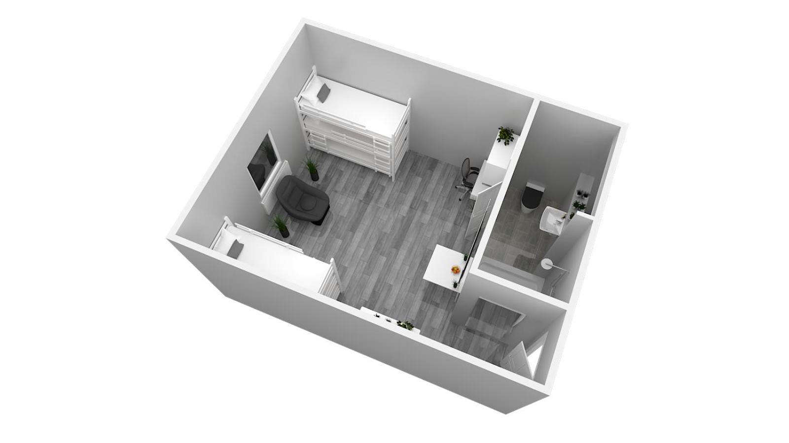 Hotel Ulm Zentrum - Komplettes Zimmer, Hochbett, Android Tv & Eigenem Bad - Perfekt Fuer Familien & Gruppen Exterior foto